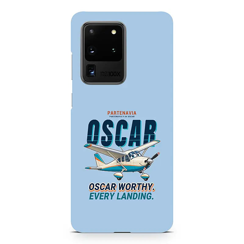 Partenavia P.64 Oscar - Cartoon - Samsung Case - Light Blue
