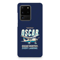 Thumbnail for Partenavia P.64 Oscar - Cartoon - Samsung Case - Navy Blue