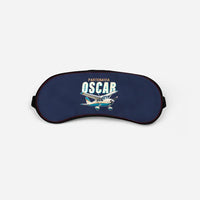 Thumbnail for Partenavia P.64 Oscar - Cartoon - Sleep Mask - Navy Blue