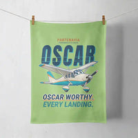 Thumbnail for Partenavia P.64 Oscar - Cartoon - Towel - Light Green