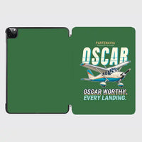 Thumbnail for Partenavia P.64 Oscar - Cartoon - iPad Case - Green