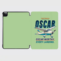 Thumbnail for Partenavia P.64 Oscar - Cartoon - iPad Case - Light Green