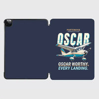 Thumbnail for Partenavia P.64 Oscar - Cartoon - iPad Case - Navy Blue