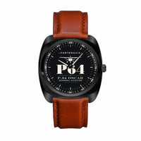 Thumbnail for Partenavia P.64 Oscar - Heritage - Luxury Cushion - Black and Dark Brown Strap