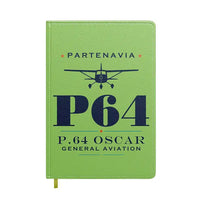 Thumbnail for Partenavia P.64 Oscar - Heritage - Notebook - Light Green