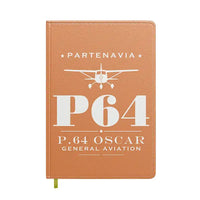 Thumbnail for Partenavia P.64 Oscar - Heritage - Notebook - Orange