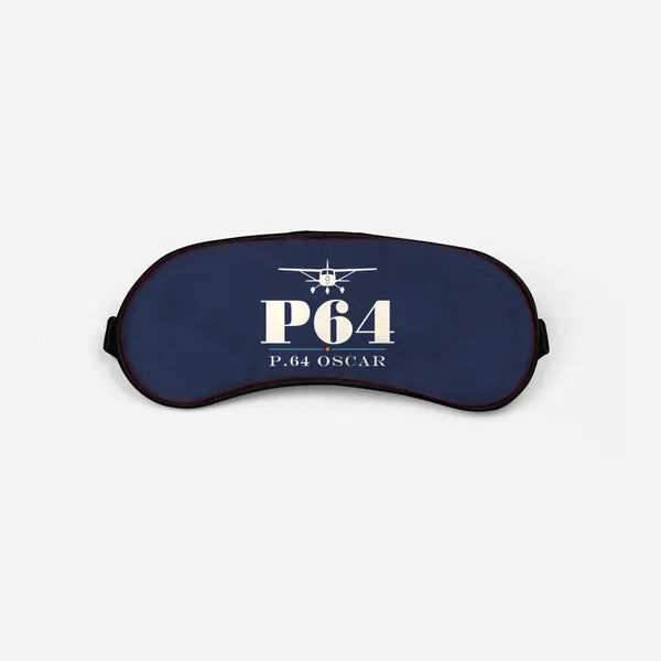 Partenavia P.64 Oscar - Heritage - Sleep Mask - Navy Blue