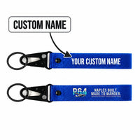 Thumbnail for Partenavia P.64 Oscar Hawk-Shaped Key Chains - Blue - Original - Personalized