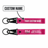 Thumbnail for Partenavia P.64 Oscar Hawk-Shaped Key Chains - Pink - Original - Personalized