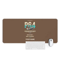 Thumbnail for Partenavia P.64 Oscar - Original + Name - Desk Mat - Brown
