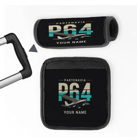 Thumbnail for Partenavia P.64 Oscar - Original + Name - Luggage Handle Cover - Black