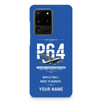 Thumbnail for Partenavia P.64 Oscar - Original + Name - Samsung Case - Blue