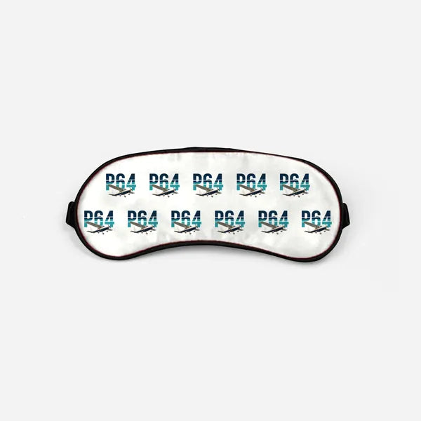 Partenavia P.64 Oscar - Original Pattern - Sleep Mask - White