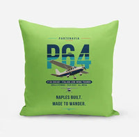 Thumbnail for Partenavia P.64 Oscar - Original - Pillow - Light Green