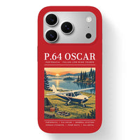 Thumbnail for Partenavia P.64 Oscar - Poster - MagSafe iPhone 17 Pro - Red