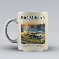 Thumbnail for Partenavia P.64 Oscar - Poster - Mug - Beige