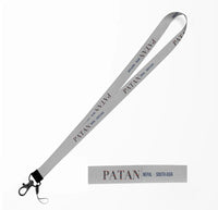 Thumbnail for Patan City Series lanyard - light gray