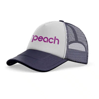 Thumbnail for Peach Airlines trucker cap - dark blue