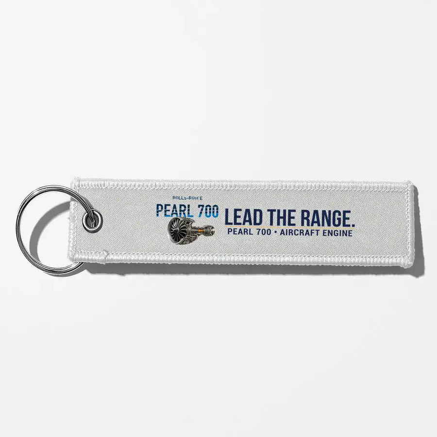 Rolls-Royce PEARL 700 Engine Aviator Key Chains - White