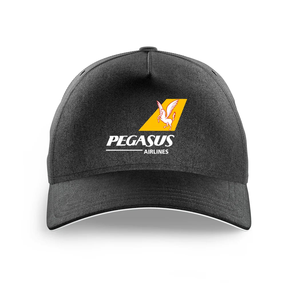 Pegasus Airlines printed hat - black