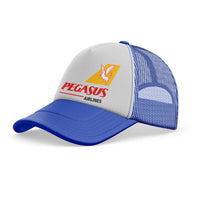 Thumbnail for Pegasus Airlines trucker cap - blue