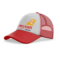 Thumbnail for Pegasus Airlines trucker cap - red
