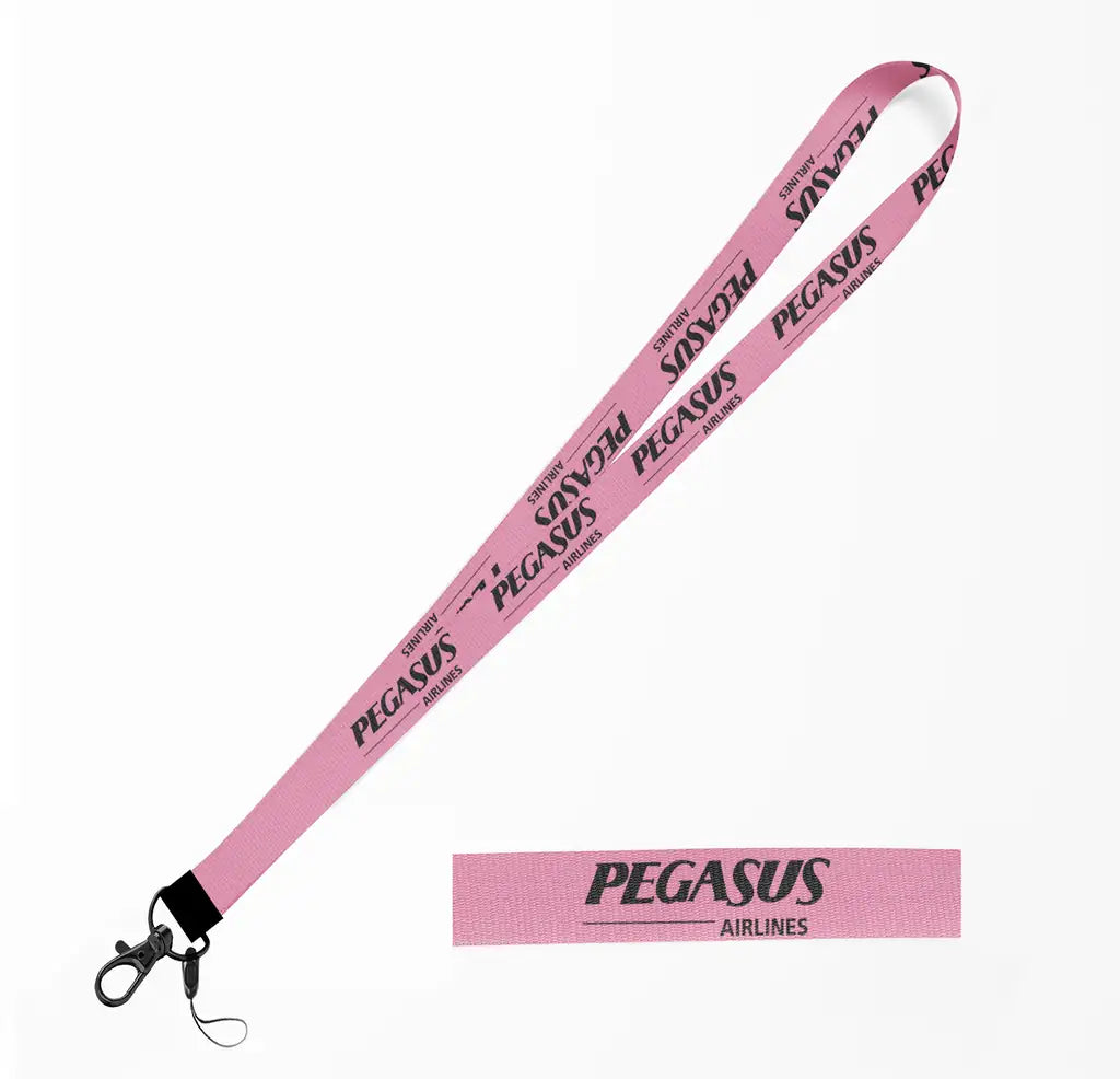 Pegasus Airlines lanyard - pink