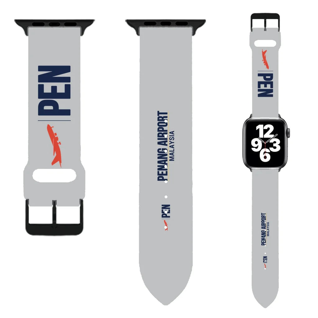 WBV6 | Penang International Airport PEN | Light Gray (Metal Buckle)