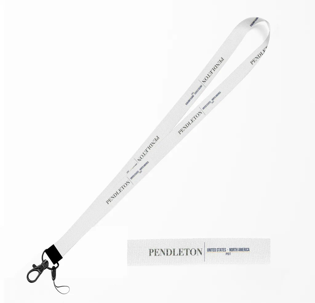 Pendleton City Series lanyard - white