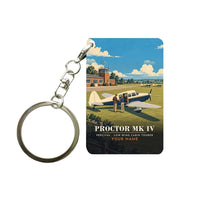 Thumbnail for Percival Proctor Mk IV - 3D + Name - Key Chain - Full Print