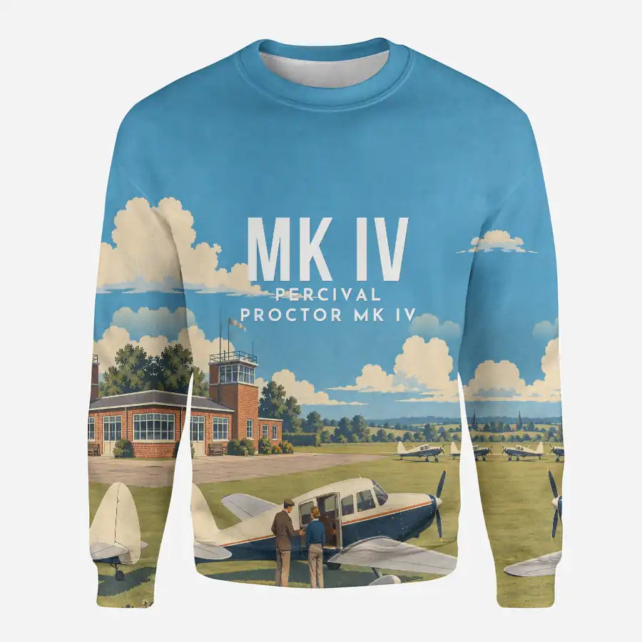 Percival Proctor Mk IV 3D All-Over Print Clothing - Sweatshirt - 3D