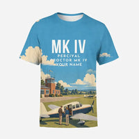Thumbnail for Percival Proctor Mk IV 3D All-Over Print Clothing - T-Shirt - 3D + Name