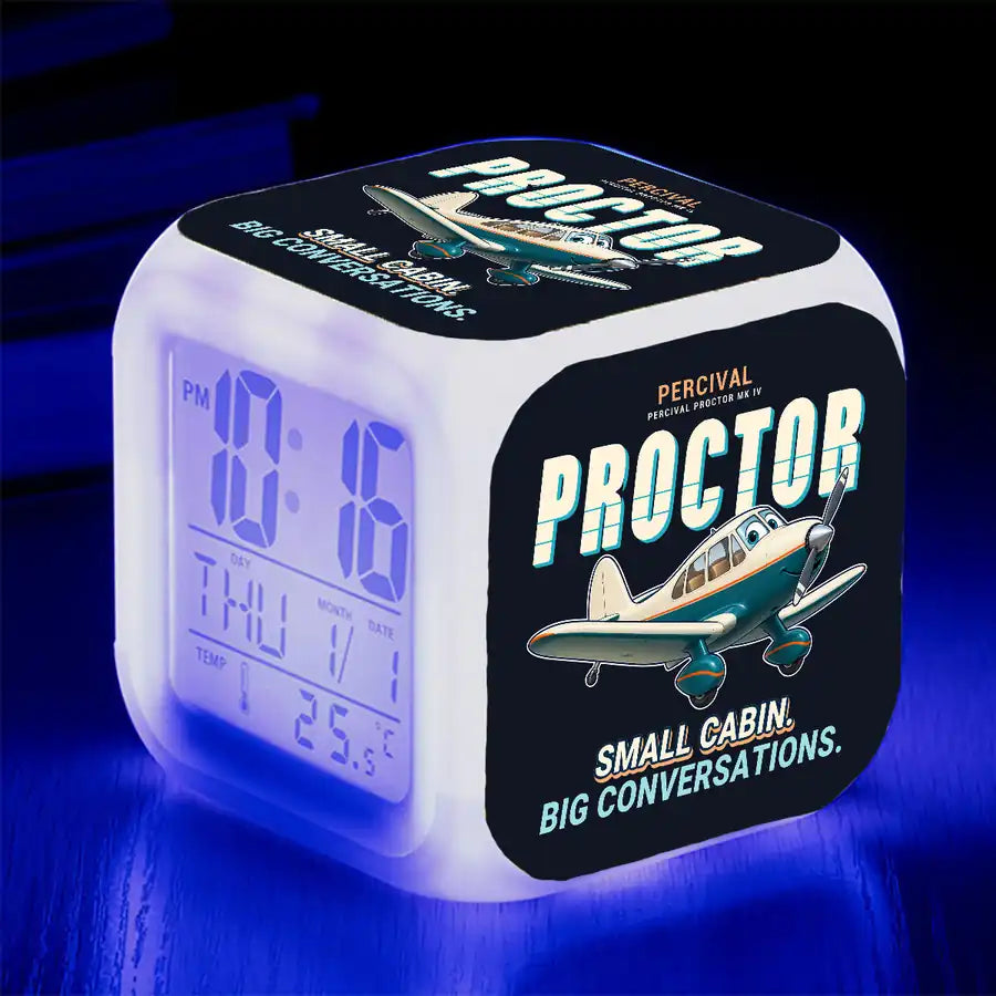 Percival Proctor Mk IV - Cartoon - Alarm Clock