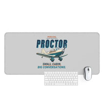 Thumbnail for Percival Proctor Mk IV - Cartoon - Desk Mat - Light Gray