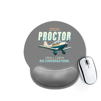 Thumbnail for Percival Proctor Mk IV - Cartoon - Ergonomic Mouse Pad - Gray