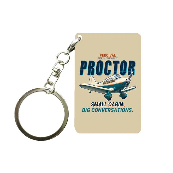 Percival Proctor Mk IV - Cartoon - Key Chain - Beige