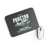 Thumbnail for Percival Proctor Mk IV - Cartoon - Mouse Pad - Black