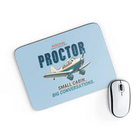 Thumbnail for Percival Proctor Mk IV - Cartoon - Mouse Pad - Light Blue