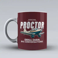 Thumbnail for Percival Proctor Mk IV - Cartoon - Mug - Dark Red
