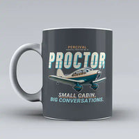 Thumbnail for Percival Proctor Mk IV - Cartoon - Mug - Gray