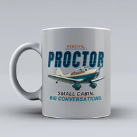 Thumbnail for Percival Proctor Mk IV - Cartoon - Mug - Light Gray