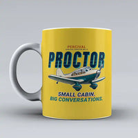 Thumbnail for Percival Proctor Mk IV - Cartoon - Mug - Yellow