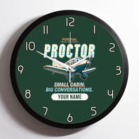 Thumbnail for Percival Proctor Mk IV - Cartoon + Name - Framed - Dark Green