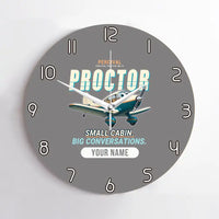 Thumbnail for Percival Proctor Mk IV - Cartoon + Name - No Frame - Gray
