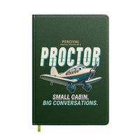 Thumbnail for Percival Proctor Mk IV - Cartoon - Notebook - Dark Green