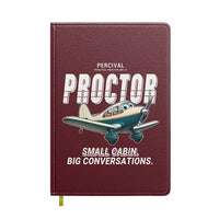 Thumbnail for Percival Proctor Mk IV - Cartoon - Notebook - Dark Red