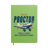 Thumbnail for Percival Proctor Mk IV - Cartoon - Notebook - Light Green