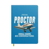 Thumbnail for Percival Proctor Mk IV - Cartoon - Notebook - Turquoise