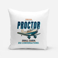 Thumbnail for Percival Proctor Mk IV - Cartoon - Pillow - White
