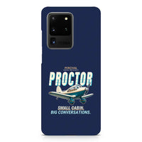 Thumbnail for Percival Proctor Mk IV - Cartoon - Samsung Case - Navy Blue